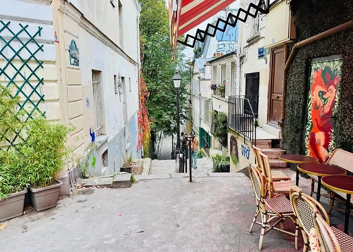 Ubytování v soukromí Le Charme Parisien Au Coeur De Montmartre Paříž
