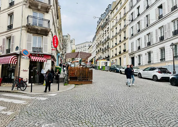Ubytování v soukromí Le Charme Parisien Au Coeur De Montmartre *